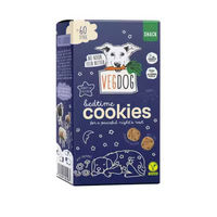 Produktbild von VegDog BEDTIME Cookies Entspannender Funktionssnack für Hunde Vegan 400g