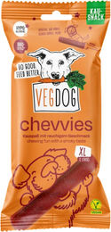 VEGDOG Chevvies XL Veganer Kausnack für Hunde ohne Zucker und Aromastoffe 200 g – Bild 1 von 6