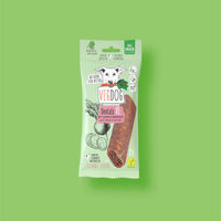 Produktbild von VEGDOG Dentals XL Zahnpflege-Kausnacks für große Hunde Adult Hypoallergen Vegan 12 x 100g - 12 x 100 g