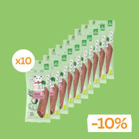 Produktbild von VEGDOG DENTALS XL Zahnpflege-Snacks für Hunde Vegan Hypoallergen Glutenfrei 10 x 100g