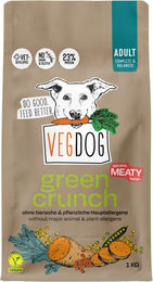 Produktbild von Vegdog Green Crunch Veganes Getreidefreies Trockenfutter für Hunde Adult 1 kg
