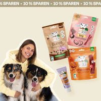 Produktbild von VegDog Hej.lotti Travel Bundle Kausnack für Hunde vegan mit pflanzlichen Proteinen