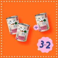 Produktbild von VegDog Nassfutter Sensitive Lupinenprotein und Linse für Hunde Adult Glutenfrei 3 x 400g