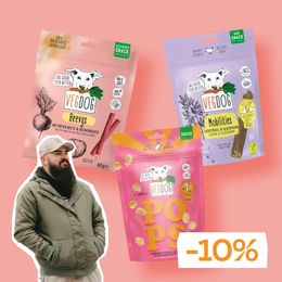 Produktbild von VEGDOG Pikayzo Snack-Bundle vegan für alle Altersstufen