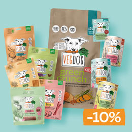 Produktbild von VEGDOG Pionierbox L Vorteilsbox für erwachsene Hunde