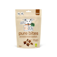 Produktbild von VEGDOG Pure Bites Hypoallergener Belohnungssnack für Hunde 5x115 g
