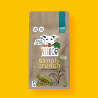 Produktbild von VEGDOG Simply Crunch Vegan Trockenfutter für Hunde ohne tierisches Protein 1kg