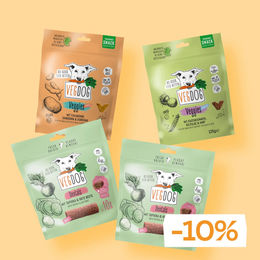 Produktbild von VEGDOG Snackbox M Vegan Ohne tierisches Protein