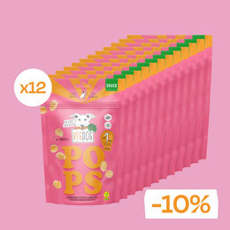 Produktbild von VEGDOG Snacks POPS Belohnungssnack für Hunde getreidefrei und ohne tierisches Protein 12 x 20g