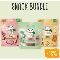 Produktbild von VEGDOG Vegan Snack-Bundle für Hunde ohne tierisches Protein 280g