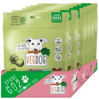 Produktbild von VEGDOG Veggies Skincare Hypoallergener Veganer Hundesnack für Haut und Fell 10 x 125 g - 10 x 125 g