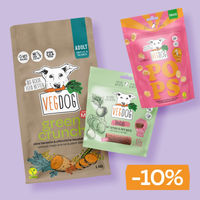 Produktbild von VEGDOG Vorteilsbox Adult Complete Bundle Green Crunch Kibble mit Zahnpflege für Hunde