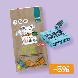 VEGDOG Vorteilsboxen ABO Starter Kit Green Crunch Vegan Hundekost – Bild 1 von 1