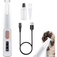 Produktbild von VEKROBOT Hundeschermaschine Kabellos mit LED und wasserdichtem Haarschneide-Set für Hunde aller Altersstufen