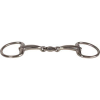 Produktbild von Velari Oliven-Mundstück mit Doppelbrüchen für Pferde aus Edelstahl 16mm 12,5cm
