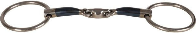 Velari Wassertrense doppelt gebrochen Sweet Iron Gebiss 16 mm 13,5 cm Silber – Bild 1 von 1