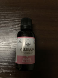 Velbecia Bachblüten Angstblume Beruhigungstropfen für Hunde und Katzen nach Methode von Dr. Bach 30 ml – Bild 1 von 3