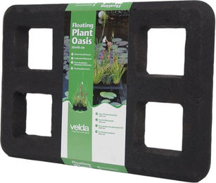 Produktbild von Velda Floating Plant Island Oasis 30x40 cm für Fische
