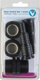 Velda Schlauchverbinder und Schlauchtüllen Set für Teichanlagen 13 - 25 mm – Bild 1 von 5