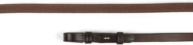 Velociti Dressurzügel aus Leder und Stahl für Pferde in Braun 54 1/2 – Bild 1 von 2