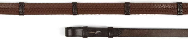 Velociti Gara Pferdezügel aus Leder in Braun 54 cm – Bild 1 von 2