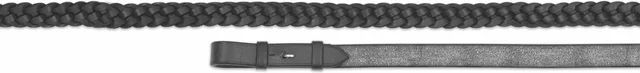 Velociti Gara Plaited Pferdezügel aus Leder – Bild 1 von 1