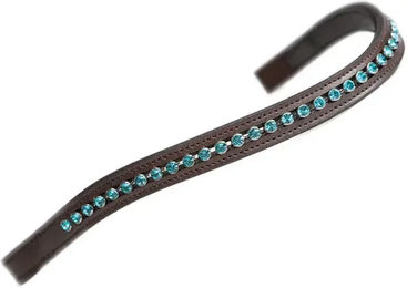 Velociti Gara Stirnriemen für Pferde mit Strass-Besatz – Bild 1 von 1