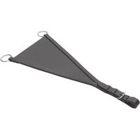 Produktbild von Velociti Martingale für Pferde aus Leder und Stahl in Schwarz, Größe Full