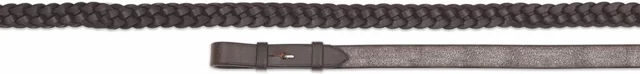 Velociti Pferdezügel aus Leder Gara Plaited – Bild 1 von 1