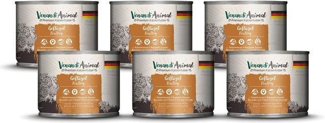 Venandi Animal Geflügel mit Ente Huhn und Truthahn 1200g – Bild 1 von 2