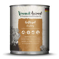 Produktbild von Venandi Animal Hundefutter Adult Geflügel mit hohem Fleischanteil Stückchen in Soße 6 x 800 g - 6 x 800 g