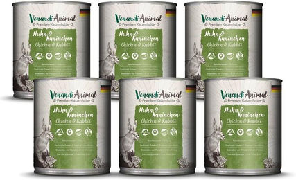 Venandi Animal Hundefutter Huhn & Kaninchen mit hohem Fleischanteil 4800g – Bild 1 von 2