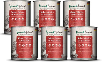 Venandi Animal Hundefutter Huhn Monoprotein Sensitive Stückchen in Sauce 4800g – Bild 1 von 2