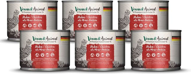 Venandi Animal Hundefutter Huhn Monoprotein Stückchen in Sauce Sensitive 1200g – Bild 1 von 2