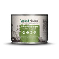 Produktbild von Venandi Animal Hundefutter Huhn und Kaninchen getreidefrei und ohne Zucker 24x200g