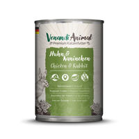 Produktbild von Venandi Animal Hundefutter Huhn und Kaninchen getreidefrei und ohne Zucker 24x400g