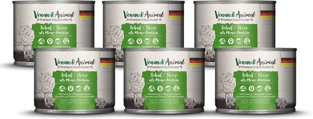 Venandi Animal Hundefutter Schaf Monoprotein Sensitive Stückchen in Sauce 1200g – Bild 1 von 2