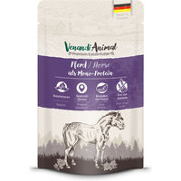 Produktbild von Venandi Animal Katze Monoprotein Pferd Stückchen in Sauce Adult 12 x 125 g - 12 x 125 g