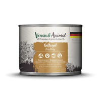 Produktbild von Venandi Animal Katzen Nassfutter Geflügel Adult Getreidefrei Ohne Zucker 6 x 200 g - 200 g