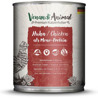 Produktbild von Venandi Animal Katzen Nassfutter Huhn Monoprotein Sensitive Stückchen in Sauce 6 x 800 g - 6 x 800 g