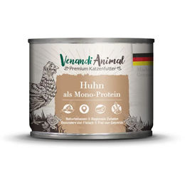 Venandi Animal Katzen Nassfutter Huhn Monoprotein Stückchen in Sauce Adult 6 x 200 g - 6 x 200 g – Bild 1 von 4