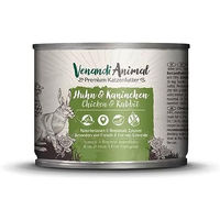 Produktbild von Venandi Animal Katzen Nassfutter Huhn und Kaninchen Adult Getreidefrei 6 x 200g - 6 x 200 g