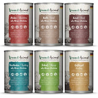 Produktbild von Venandi Animal Katzen Nassfutter Mixpack 6 x 400 g Geflügel Getreidefrei Monoprotein Adult - 6 x 400 g