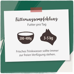 Venandi Animal Katzen Nassfutter Probierpaket III Huhn Pute Rind Huhn Kaninchen Kalb Truthahn Getreidefrei mit hohem Fleischanteil 1.2 kg - 6 x 200 g – Bild 1 von 5