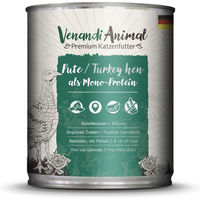 Produktbild von Venandi Animal Katzen Nassfutter Pute Monoprotein Sensitive Stückchen in Soße 6 x 800 g - 6 x 800 g
