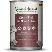 Produktbild von Venandi Animal Katzen Nassfutter Rind Monoprotein Sensitive Adult 24x400g