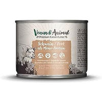 Produktbild von Venandi Animal Katzen Nassfutter Schwein Monoprotein Getreidefrei 6 x 200g - 6 x 200 g