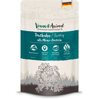 Produktbild von Venandi Animal Katzenfutter Truthahn Monoprotein Stückchen in Sauce 12 x 125 g - 12 x 125 g