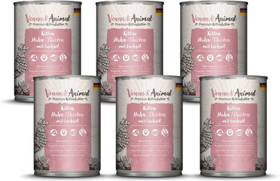 Venandi Animal Kitten Futter Huhn mit Lachsöl 2400g – Bild 1 von 2