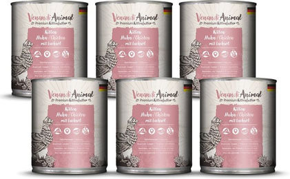 Venandi Animal Kitten Futter Huhn mit Lachsöl 4800g – Bild 1 von 2